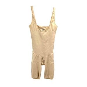 Spanx Assets one piece‎ shapewear bodysuit Sz 1X nude beige